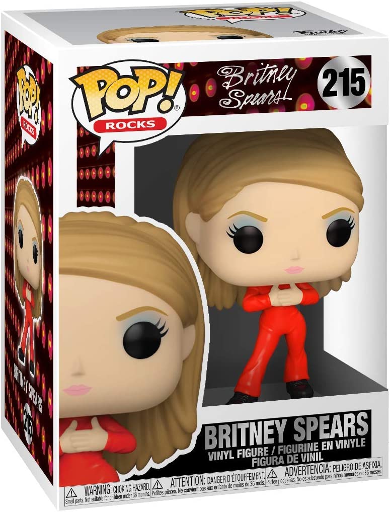Funko POP! Rocks Spears-Catsuit Britney Spears Vinyl - Britney Spears - Collectable Vinyl Figure - Gift Idea - Official Merchandise - Toys for Kids & Adults - Music Fans - Model Figure for Collectors