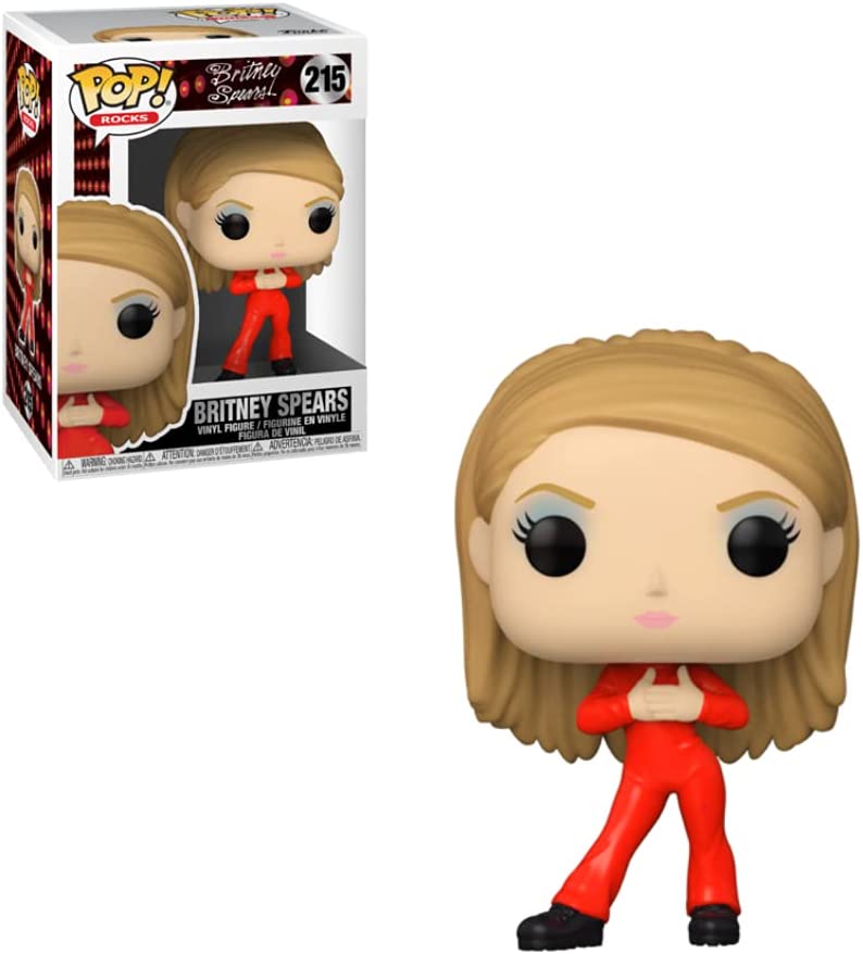 Funko POP! Rocks Spears-Catsuit Britney Spears Vinyl - Britney Spears - Collectable Vinyl Figure - Gift Idea - Official Merchandise - Toys for Kids & Adults - Music Fans - Model Figure for Collectors