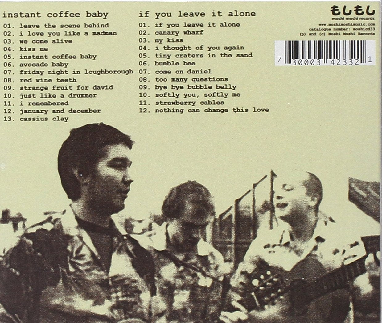 Instant Coffee Baby / If You Leave It Alone