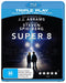 Super 8 Blu ray + dvd + digital copy