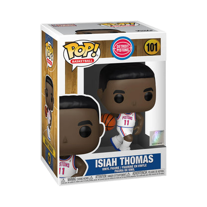 Funko POP! NBA: Legends - Isiah Thomas - (Pistons Home) Vinyl - Collectable Vinyl Figure - Gift Idea - Official Merchandise - Toys for Kids & Adults - Sports Fans - Model Figure for Collectors