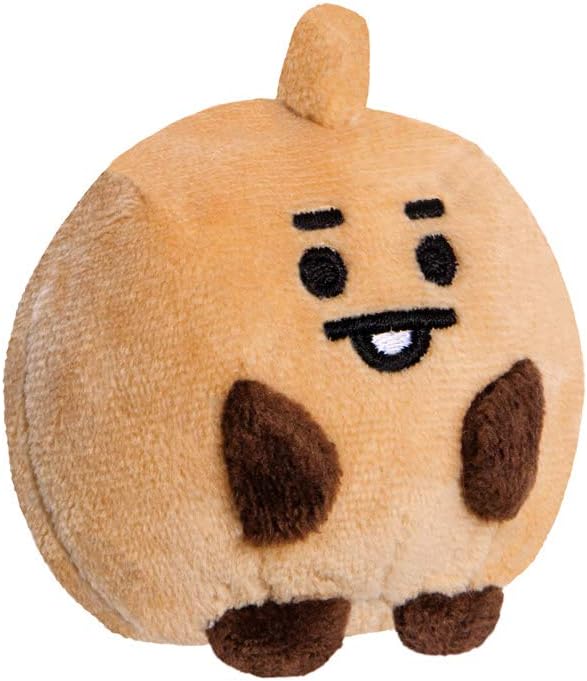 AURORA BT21, 61383, Official Merchandise, Baby SHOOKY Pong, Soft Toy, Brown