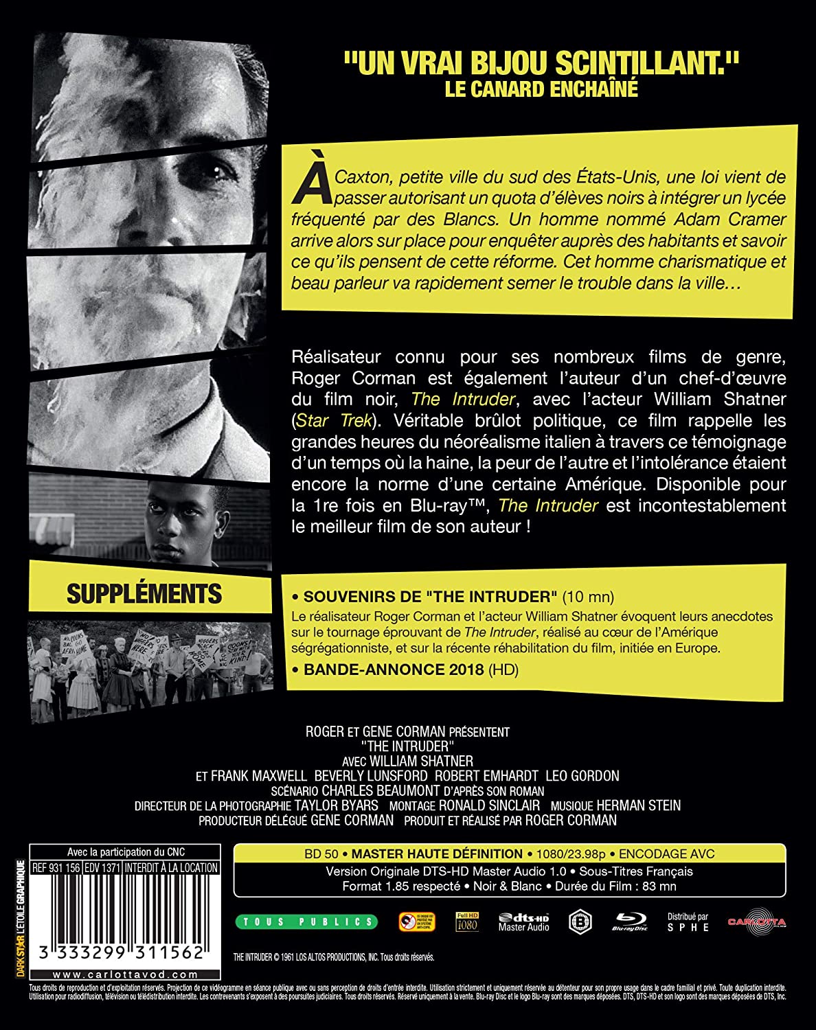 The Intruder  Plays in English UK Format
