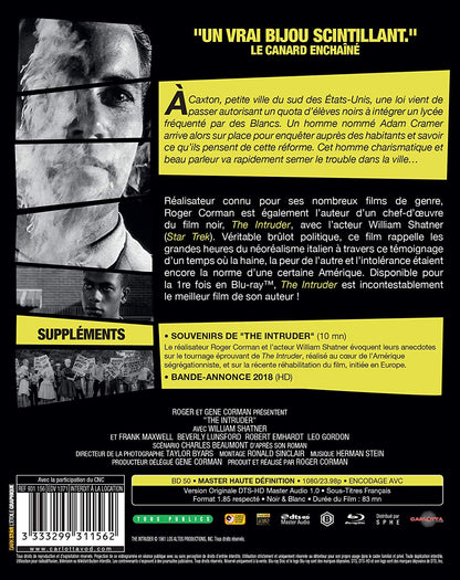 The Intruder  Plays in English UK Format