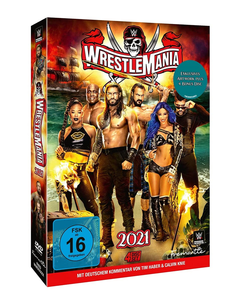 Wwe Wrestlemania 37: Bonus 4Th Disc Edition