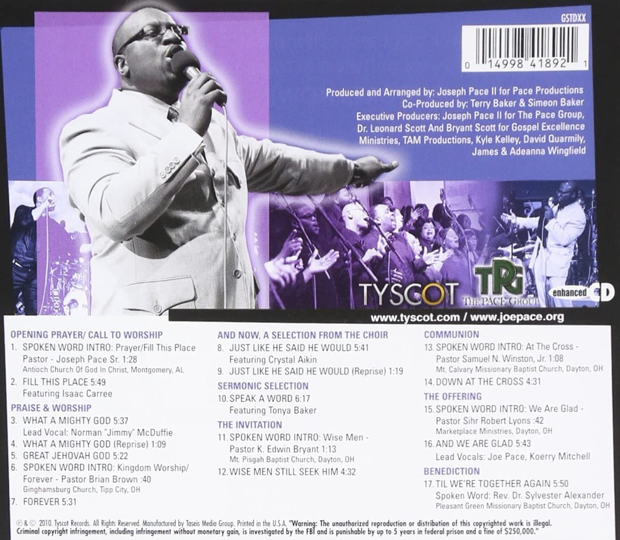 Joe Pace Presents: Praise for the Sanctuary
