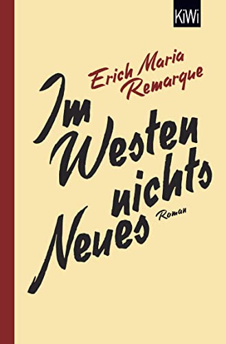 Im Westen nichts neues: Roman