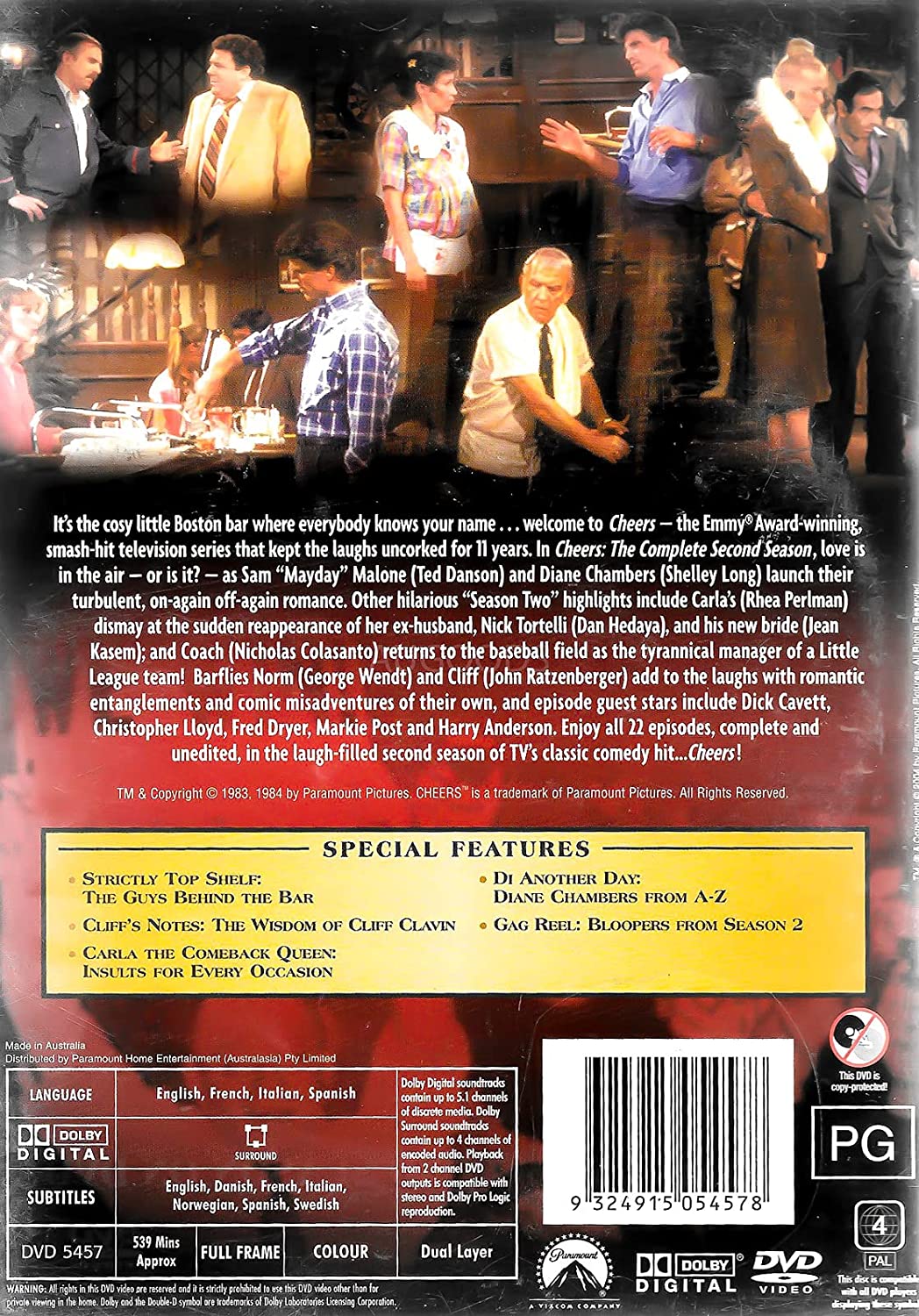 Cheers Season 2