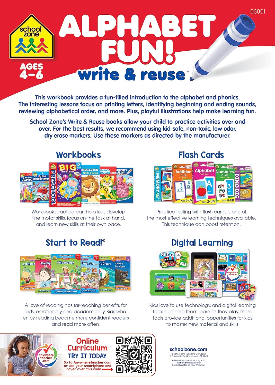 Alphabet Fun a Wipe-Off Book