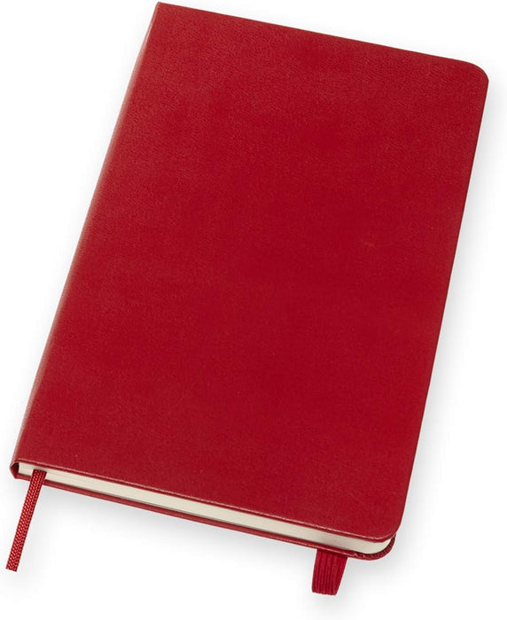 Moleskine Medium Size 11.5 x 18 cm Art Sketchbook, Sketchbook for Drawings, Paper Suitable for Pencils, Pastels, Fountain Pens and Markers, Hard Cover, Colour Scarlet Red, 88 Pages,Ivory