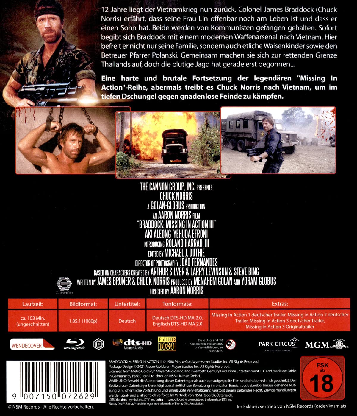 Missing in Action 3: Braddock (Uncut)