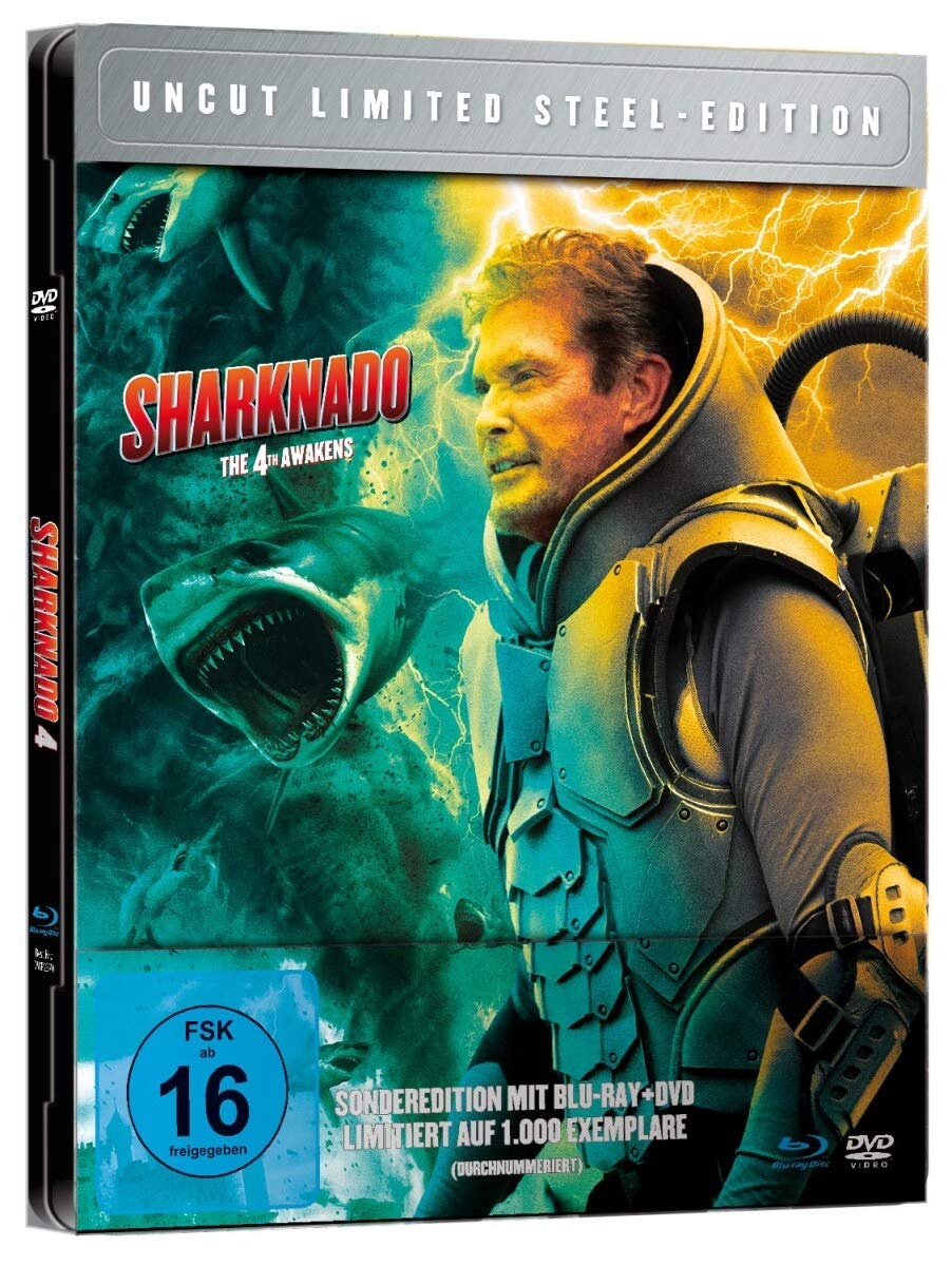 Sharknado 4: The 4th Awakens - Limited Steel Edition limitiert auf 1.000 Stück, durchnummeriert (+ DVD)