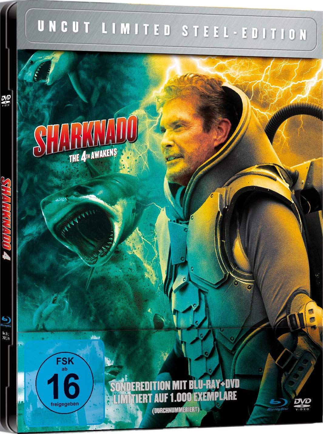 Sharknado 4: The 4th Awakens - Limited Steel Edition limitiert auf 1.000 Stück, durchnummeriert (+ DVD)