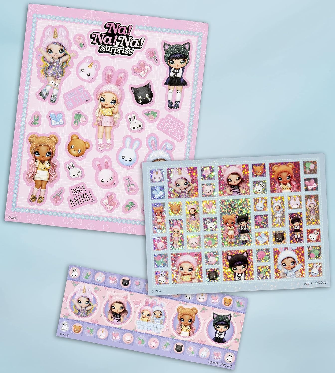 Na! Na! Na! Surprise 2007585 Stickers, Multi
