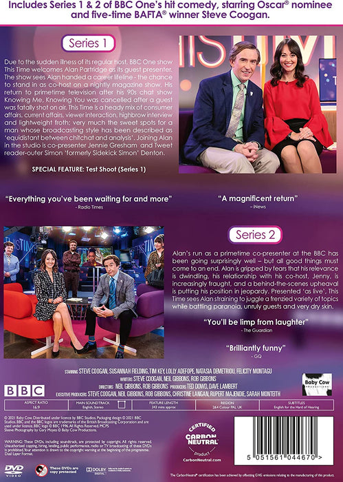 This Time With Alan Partridge - Series 1 & 2 Boxset