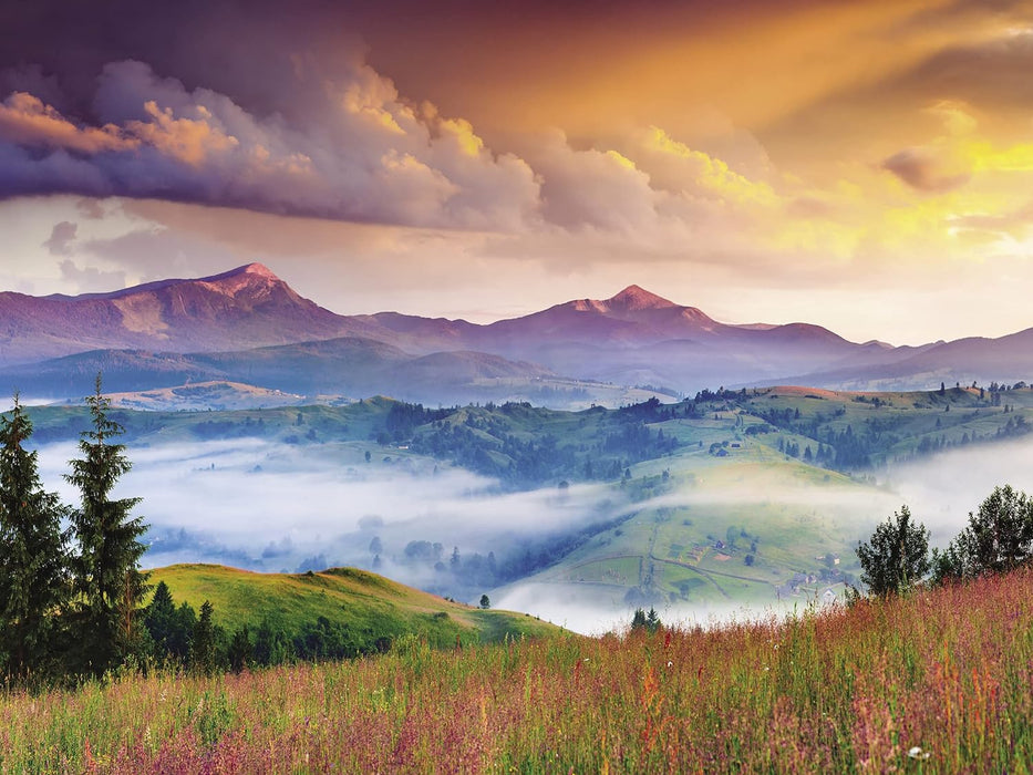 Mindfulness 500 Piece Jigsaw: Mountains