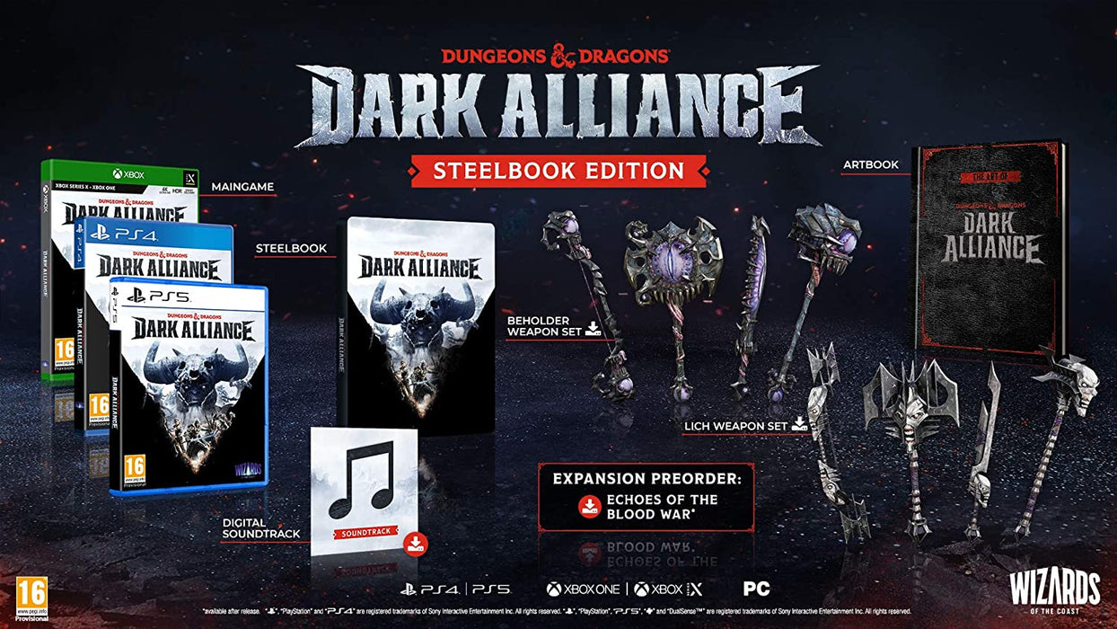 Dungeons & Dragons Dark Alliance Special Edition (PS5) Exclusive to Amazon PlayStation 5 Exclusive