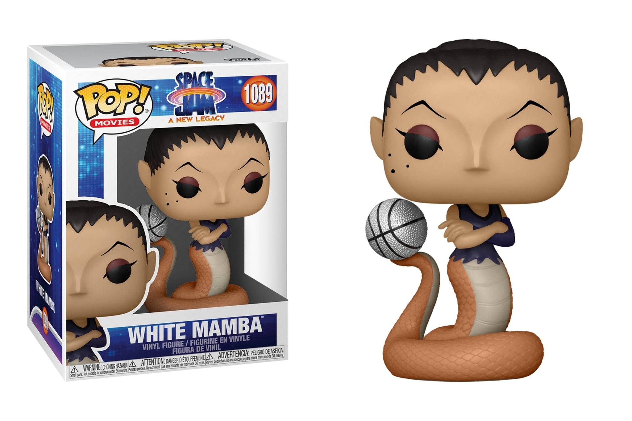 Funko Pop! Movies: Space Jam 2 - White Mamba - Figura de Vinilo Coleccionable - Idea de Regalo- Mercancia Oficial - Juguetes para Niños y Adultos - Movies Fans - Muñeco para Coleccionistas