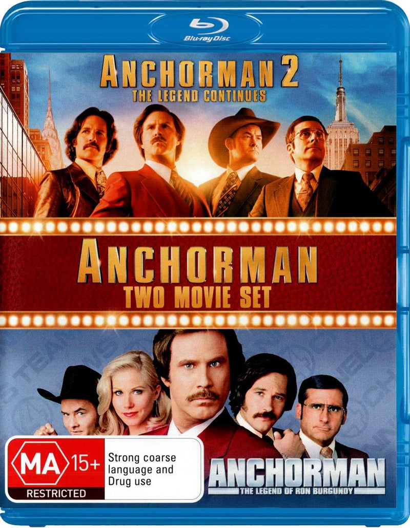 Anchorman 2: The Legend Continues / Anchorman: The Legend of Ron Burgundy