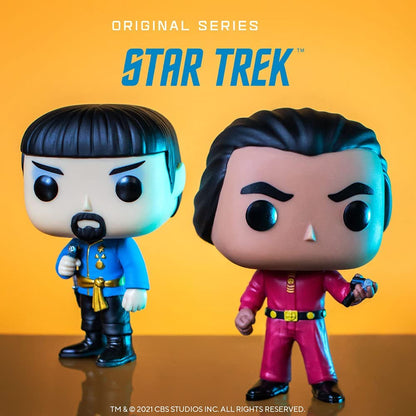 Funko POP TV: Star Trek - Spock (Mirror Mirror Outfit) Collectible Vinyl Figure, Multicolor, One Size 1 Count (Pack of 1)