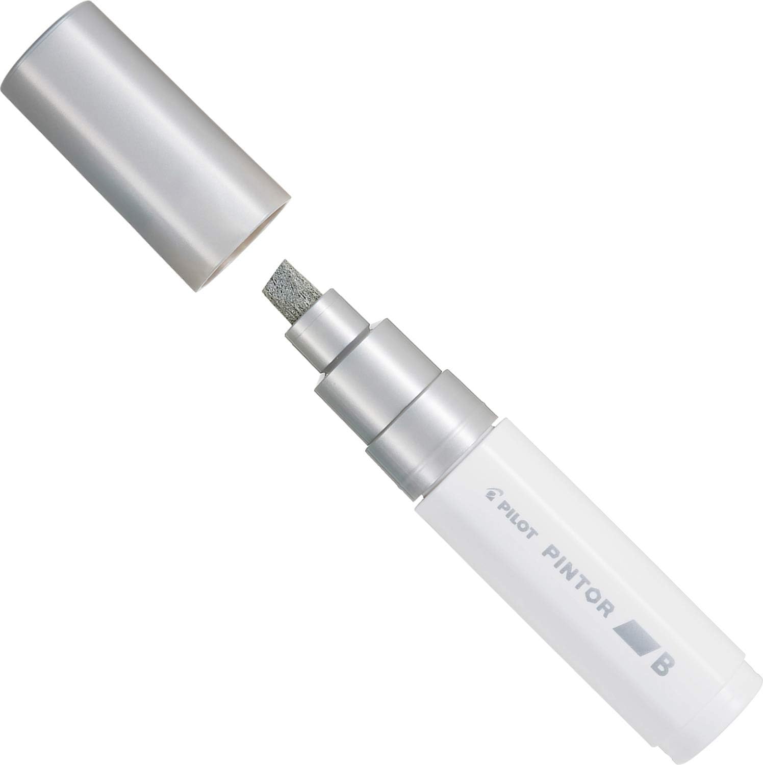 Pilot Pintor Marker Chisel Tip Broad Line Silver