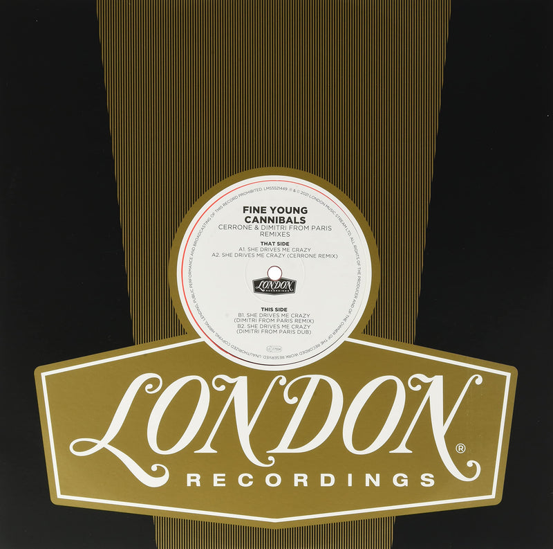 Fine Young Cannibals Cerrone & Dimitri - She Drives Me Crazy (NEW 12" VINYL) RSD