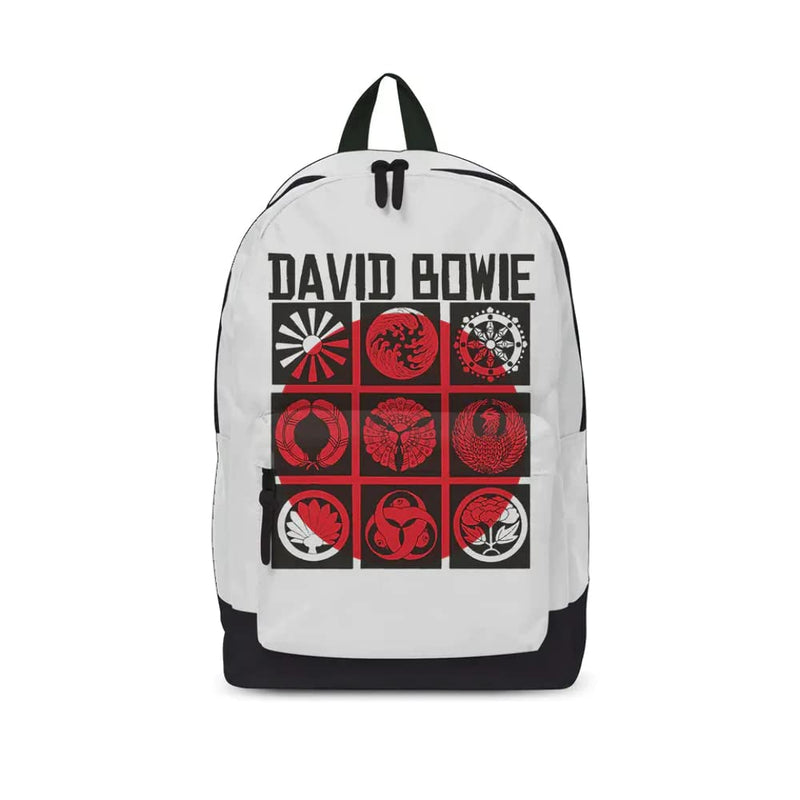 David Bowie Japan Classic Backpack/Rucksack Casual School Day Bag Official White, One Size