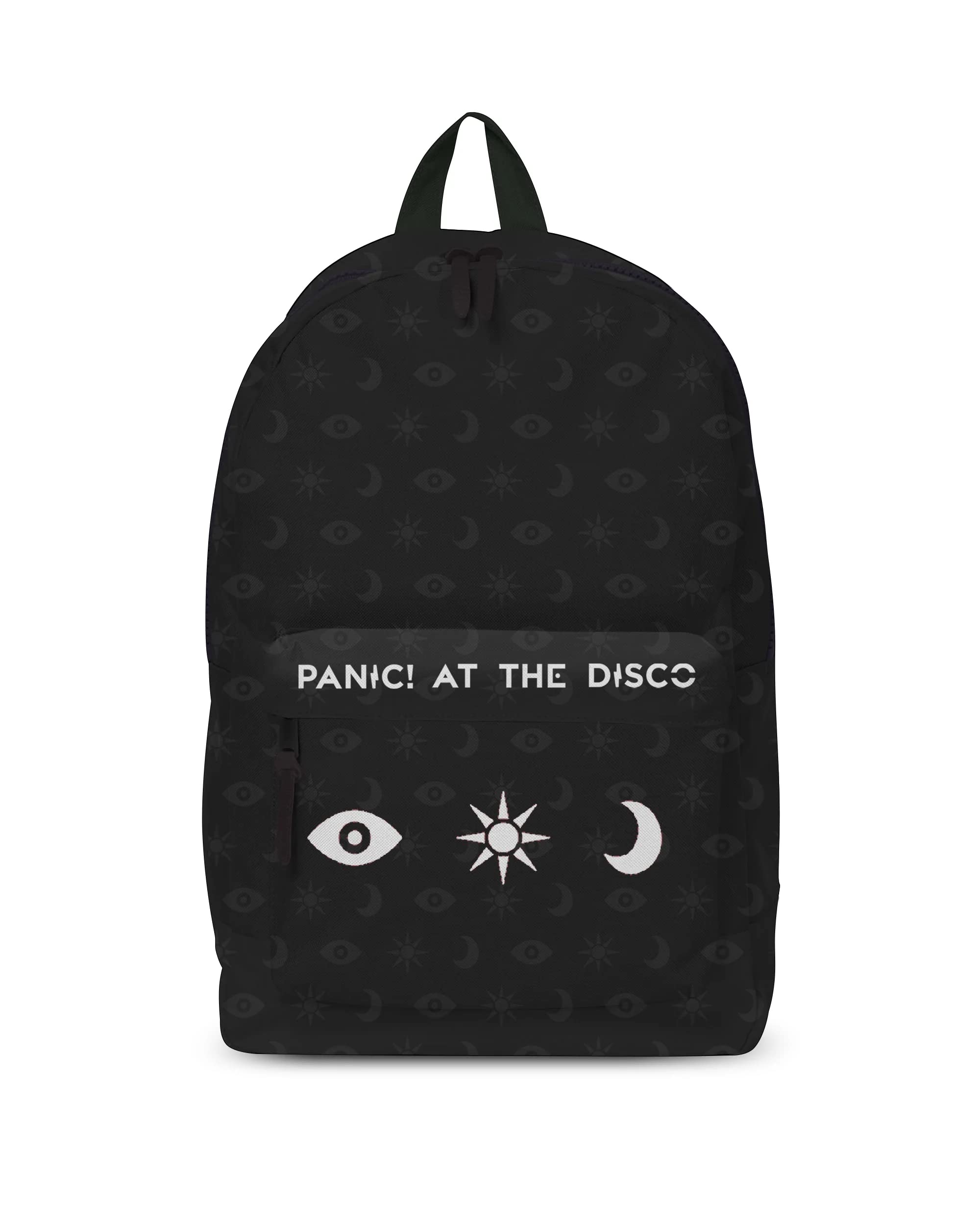 Panic! At The Disco Icons Unisex Backpack Black, 100% Polyester