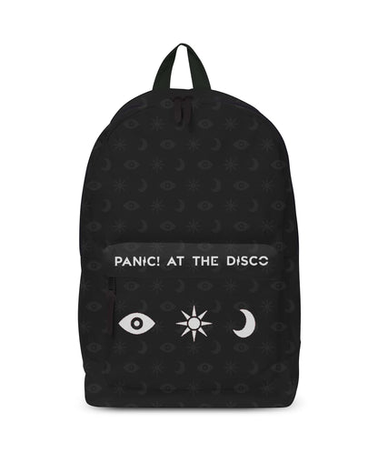 Panic! At The Disco Icons Unisex Backpack Black, 100% Polyester