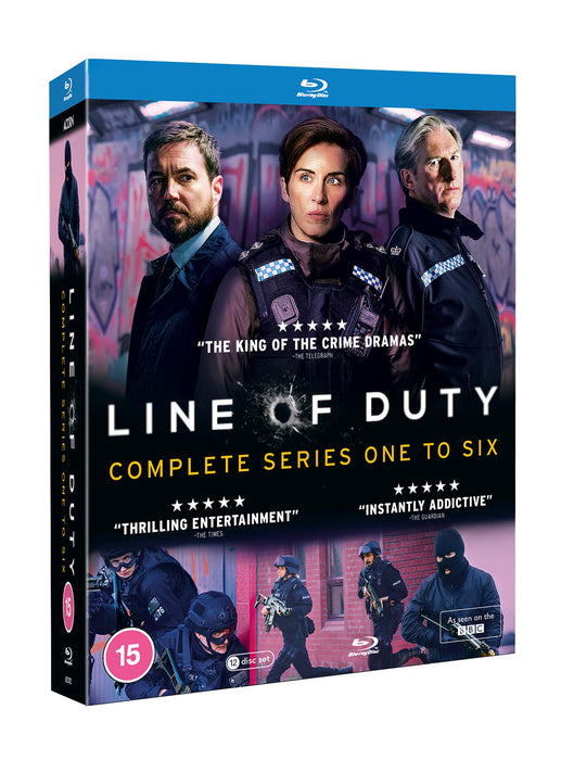 Line of Duty - Series 1-6 Complete Box Set
