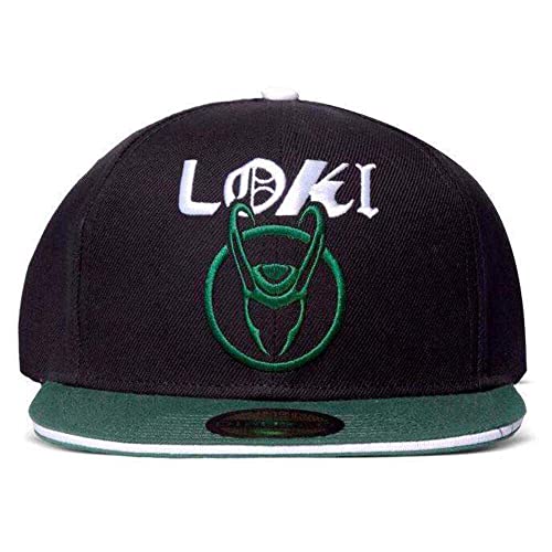 Marvel - Loki Snapback Cap One Size Black