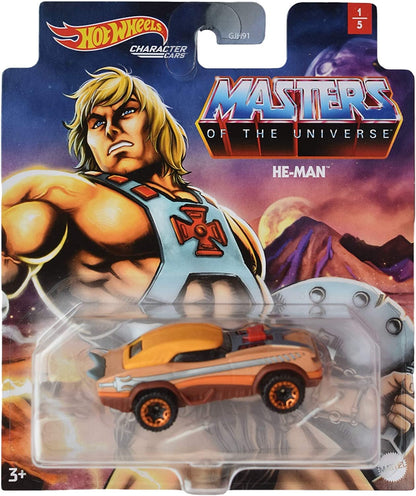 Hot Wheels Masters of The Universe  and  Set of 2 - Character Cars