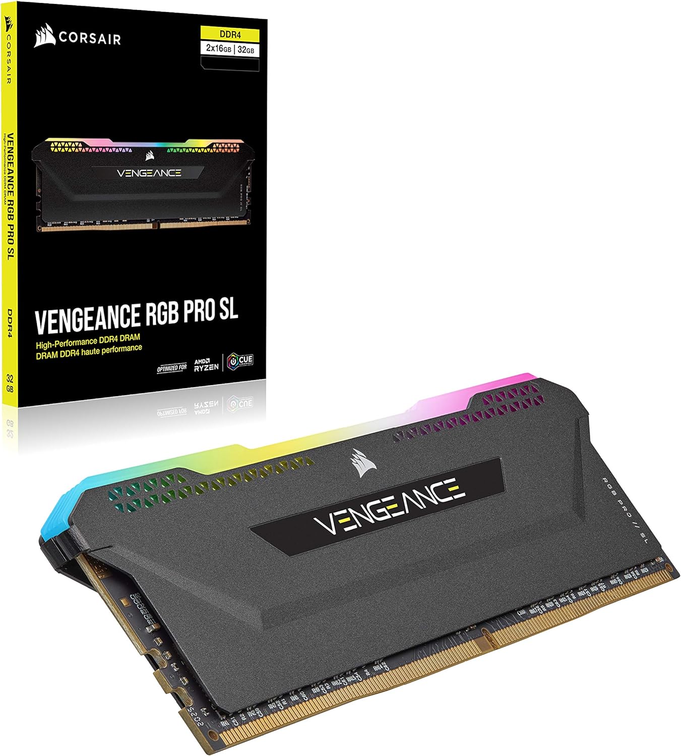 Ram Memory Corsair Cmh32Gx4M2Z3200C16 3200 Mhz Cl16 32 Gb
