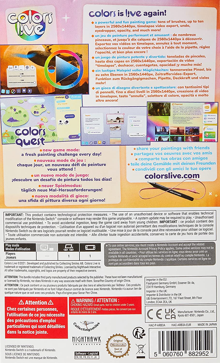 Colors Live (Nintendo Switch