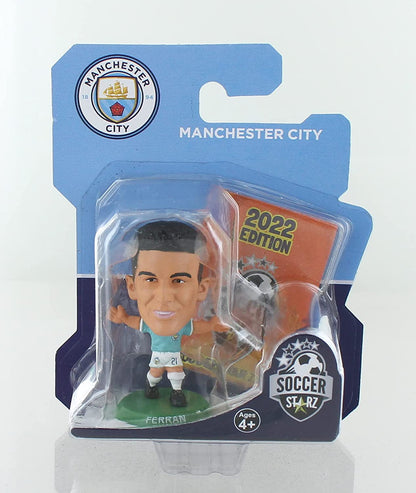 SoccerStarz - Man City Ferran Torres - Home Kit (Classic Kit) /Figures