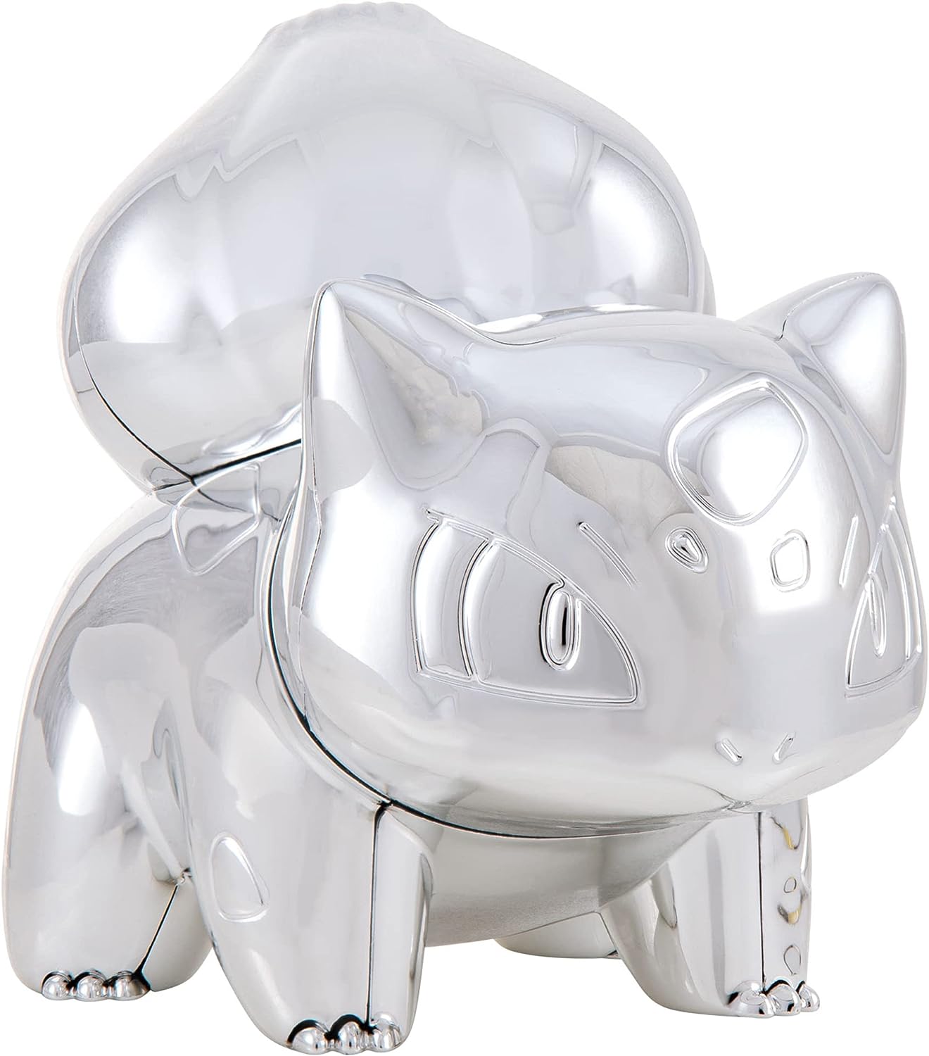 Pokemon 25th Celebration 3 Inch Silver Bulbasaur Figur, Sliver