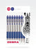 Zebra Z Grip 1.0 mm Ballpoint Pen - Blue (Pack of 10), 1952 Blue 10 Count (Pack of 1)