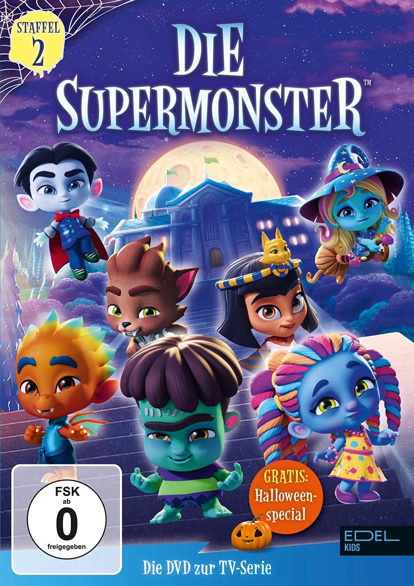 Die Supermonster - DVD-Staffelbox 2 - Die komplette 2. Staffel (1 - 12)