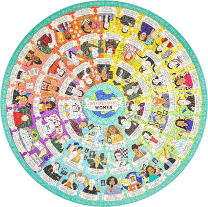 Ridley's Games JIG046 Inspirational Women 1000 Piece Jigsaw Puzzle, Multi, One Size