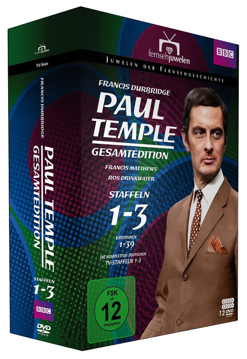 Paul Temple - Gesamtedition, Staffeln 1-3