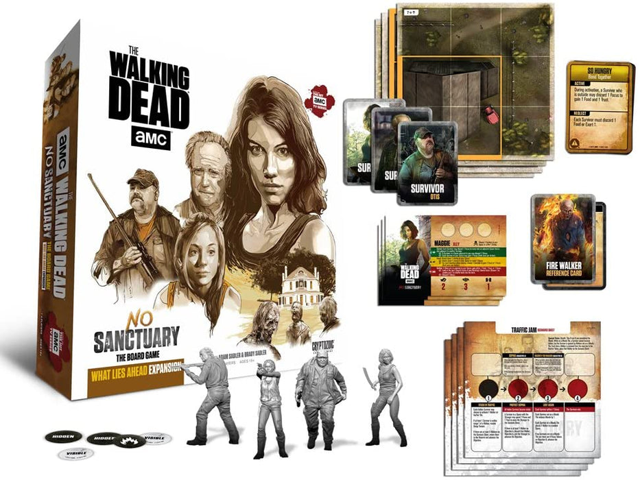 Cryptozoic Entertainment Walking Dead No Sanctuary What Lies Ahead Expansion Game