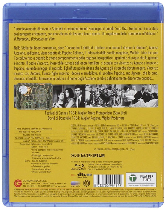 Seduced and Abandoned (1964) ( Sedotta e abbandonata ) ( A Matter of Honor )