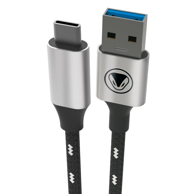 Snakebyte PS5 CHARGE & DATA CABLE 5 - USB 3.2 Typ C Kabel, Typ C Ladekabel und Datenkabel, Aufladen von PlayStation 5 DualSense Controller, komp. mit Xbox Series X, Samsung, Huawei, uvm. - PS5-Design