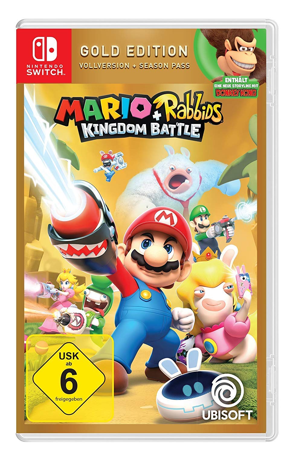 Mario & Rabbids Kingdom Battle - Gold Edition -  Nintendo Switch Gold