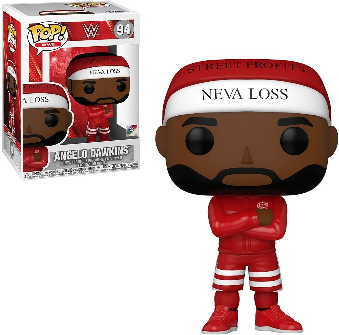 Funko POP! WWE: Street Profits - Angelo Dawkins - Collectable Vinyl Figure - Gift Idea - Official Merchandise - Toys for Kids & Adults - Sports Fans - Model Figure for Collectors and Display