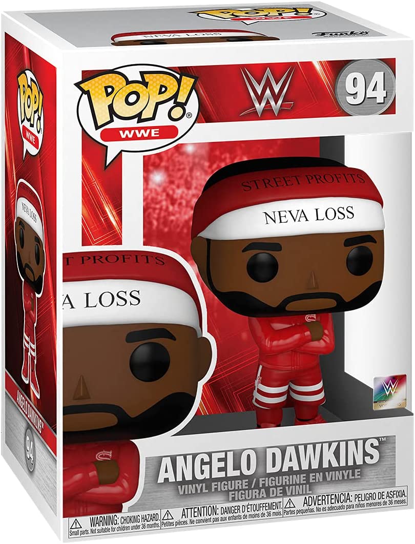Funko POP! WWE: Street Profits - Angelo Dawkins - Collectable Vinyl Figure - Gift Idea - Official Merchandise - Toys for Kids & Adults - Sports Fans - Model Figure for Collectors and Display