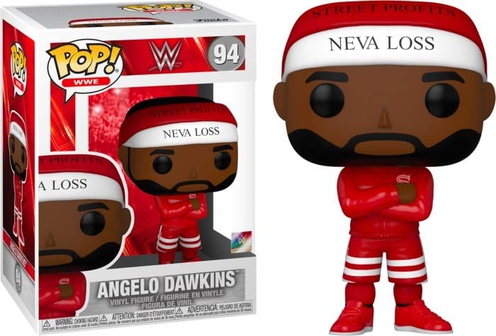 Funko POP! WWE: Street Profits - Angelo Dawkins - Collectable Vinyl Figure - Gift Idea - Official Merchandise - Toys for Kids & Adults - Sports Fans - Model Figure for Collectors and Display
