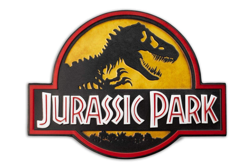 DOCTOR COLLECTOR JURASSIC PARK Logo metal sign