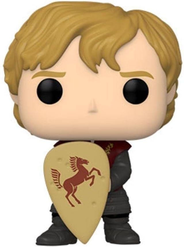 Funko POP! TV: GOT - Tyrion Lannister With Shield - Game Of Thrones - Collectable Vinyl Figure - Gift Idea - Official Merchandise - Toys for Kids & Adults - TV Fans - Model Figure for Collectors