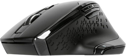 Targus Ergonomic Mouse, Anti Microbial, BlueTrace - Black (AMW584GL